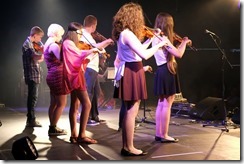 South Mainland Young Fiddlers - spot the littl'un!