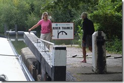 Onto the River Thames