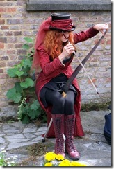 Girl with Musical Saw