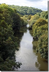 River Avon from Avoncliff Aqueduct