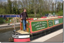 One of David Piper's boats