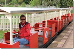 First Mate has the train to herself