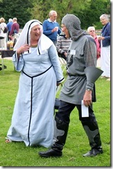 Mrs. King John and friend