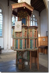 Painted Pulpit, Fotheringhay Church
