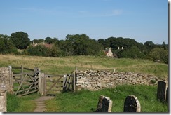 Wadenhoe Village from the church