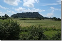 Beeston Castle from Shropshire Union Canal