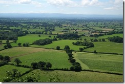 View towards Welsh hills